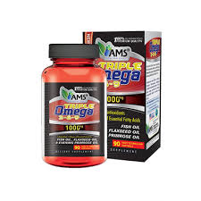 AMS Triple Omega 3-6-9 1000 Mg 90 Softgels