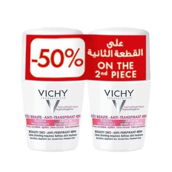 Vichy AntiTranspirant 48H Deo Roll 50ml ( buy one get 50% on second one )