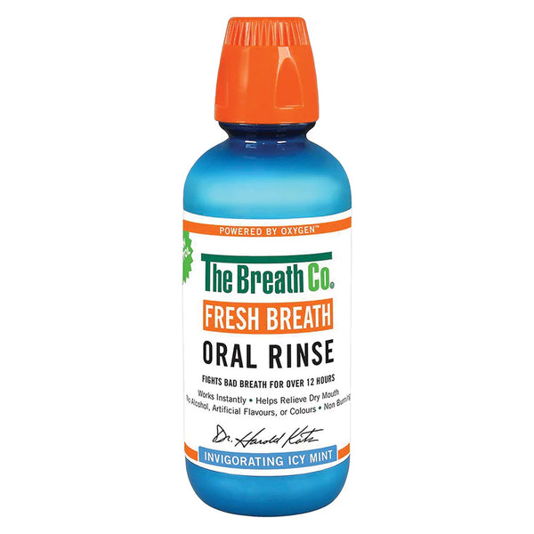 The Breath Icy Mint Oral Rinse for Fresh Breath 500ml