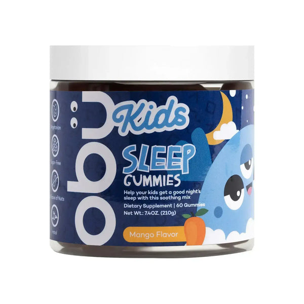 Obu Kids Sleep Gummies Mango Flavor 60 Gummies