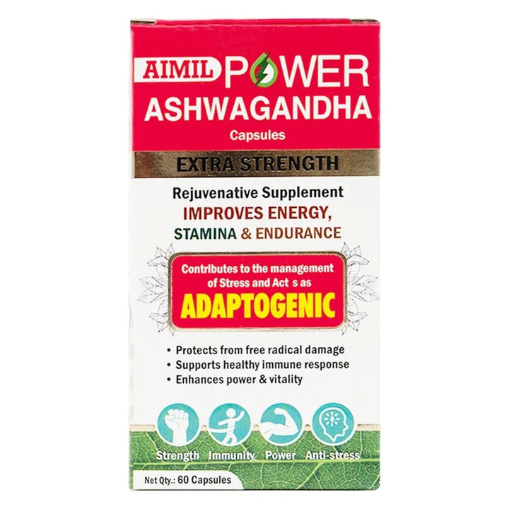 Aimil Power (Ashwagandha 60  caps)