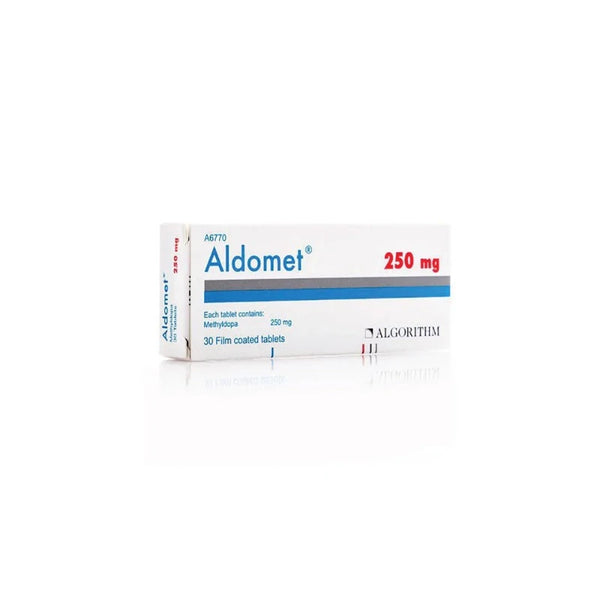 Aldomet 250Mg 30 Tablets