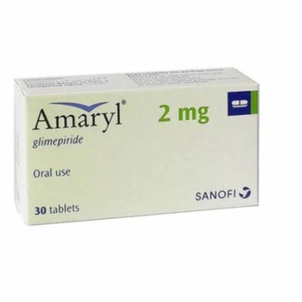 Amaryl 2mg 30 Tablets