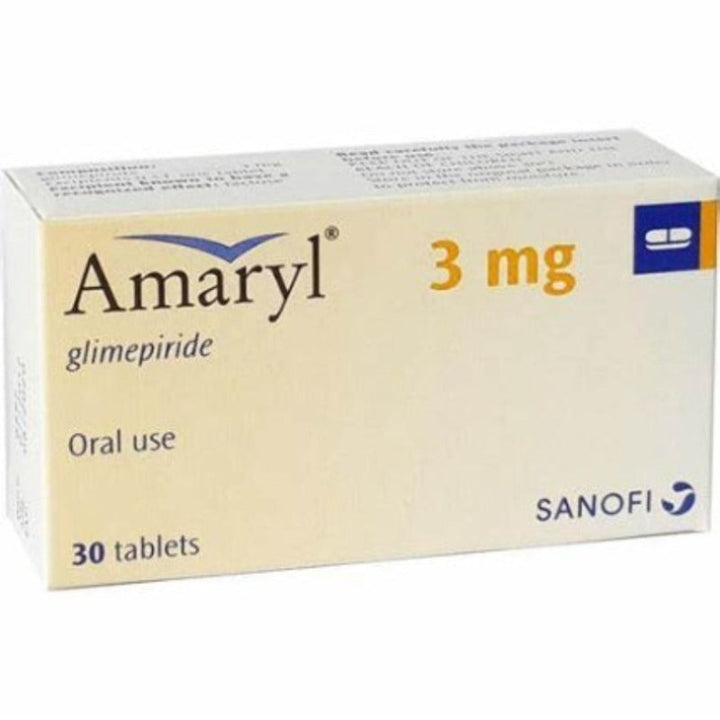 Amaryl 3mg 30 Tablets