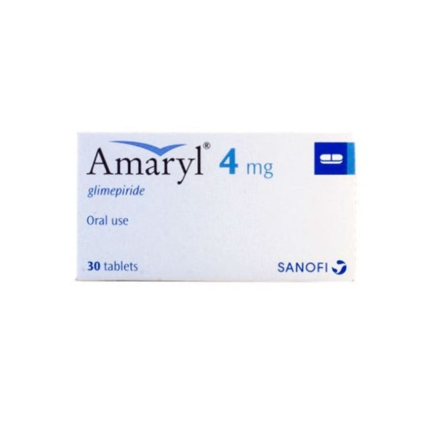 Amaryl 4mg 30 Tablets