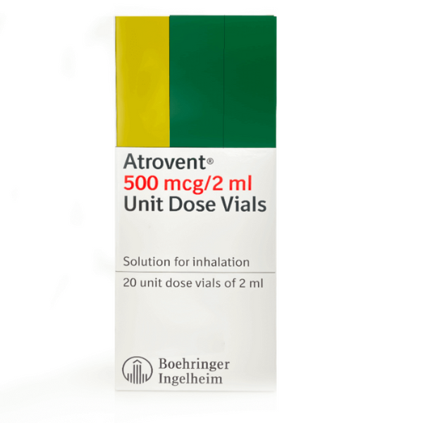 Atrovent 500mcg/2ml solution