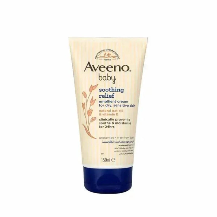 Aveeno Baby Soothing Relief Emollient Cream 150 Ml