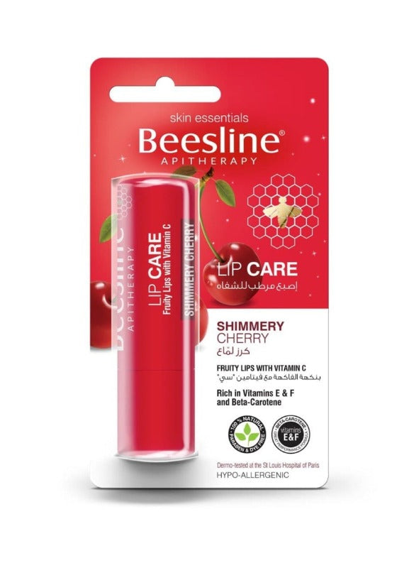 Beesline Lip Care Shimmery Cherry 4Gm