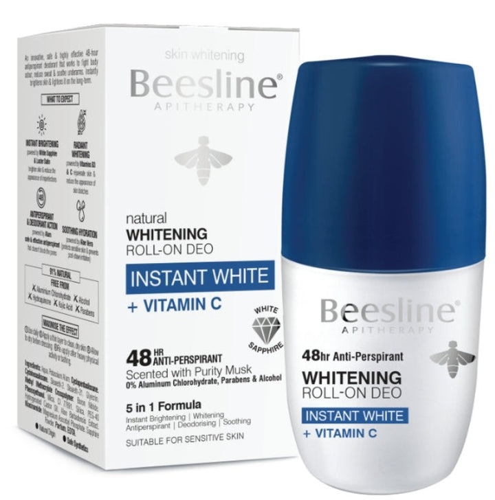 Beesline Rollon Deo Whiten Instant White 50 ml