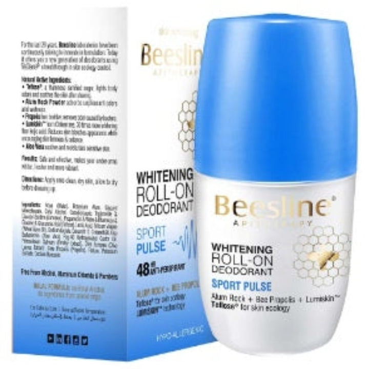 Beesline Whitening Deodorant Roll Sport Pulse 50Ml