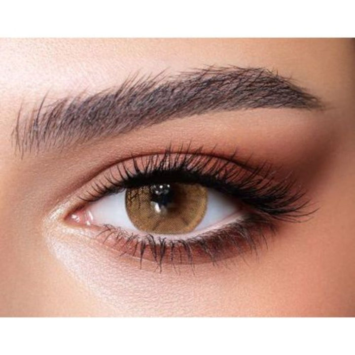 Bella One Day Color Contact Lenses Hazel Beige