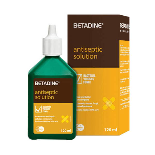 Betadine Antiseptic Solution 120 mL