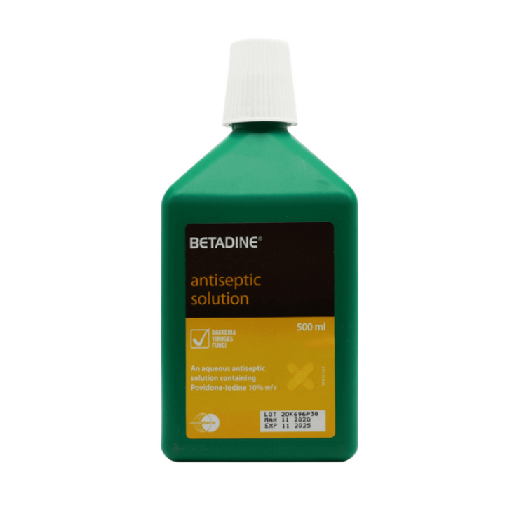 Betadine Antiseptic Solution 500 mL