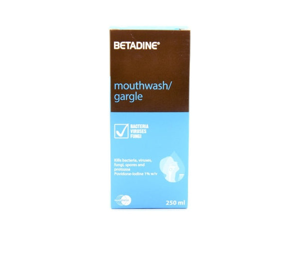 Betadine Gargle &amp; Mouth Wash 250 mL