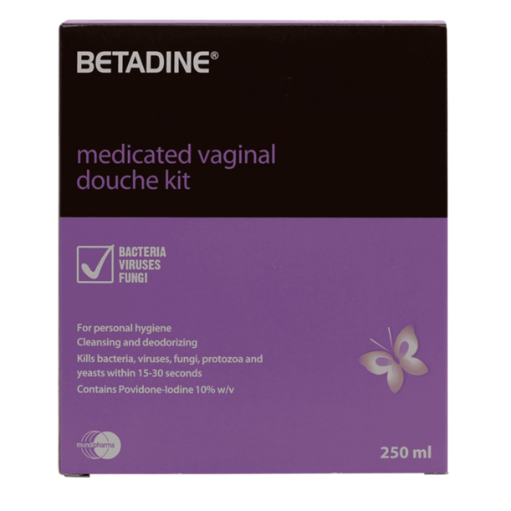 Betadine Vaginal douche Kit 250 mL