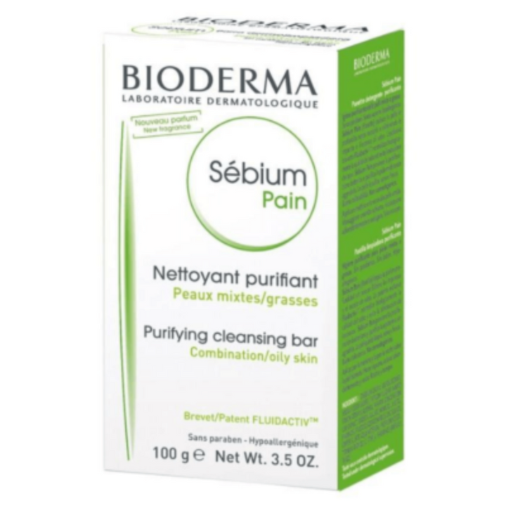 Bioderma Sebium Cleansing Bar 100g