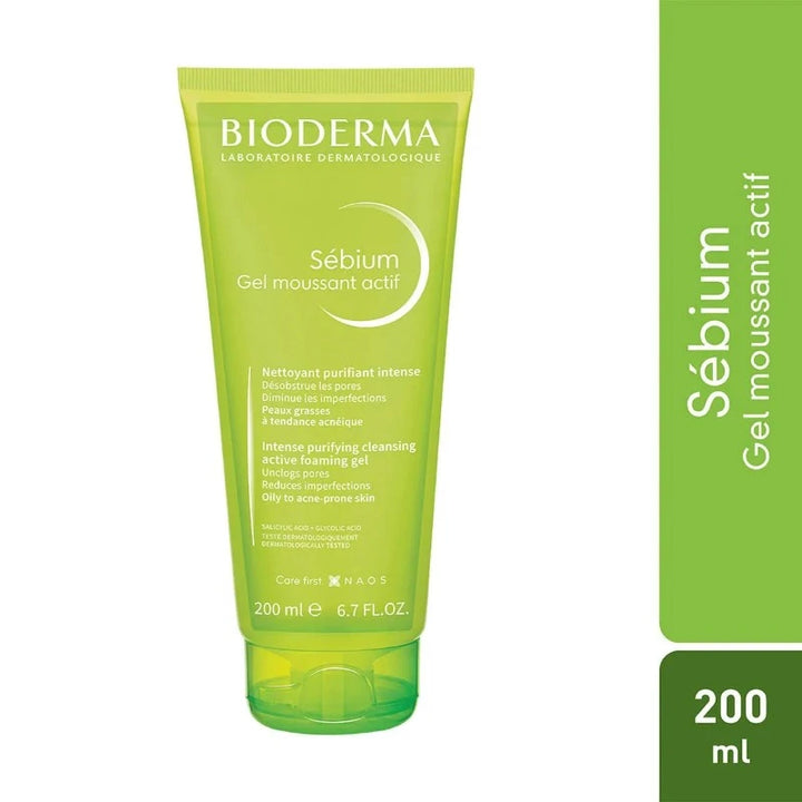 Bioderma Sebium Gel Moussant Actif 200 ml 3351360