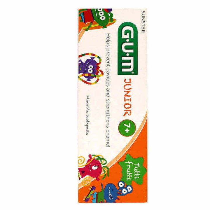 Butler Gum Junior +7 Years Toothpaste Tutti Frutti Flavor 50 ml 3004