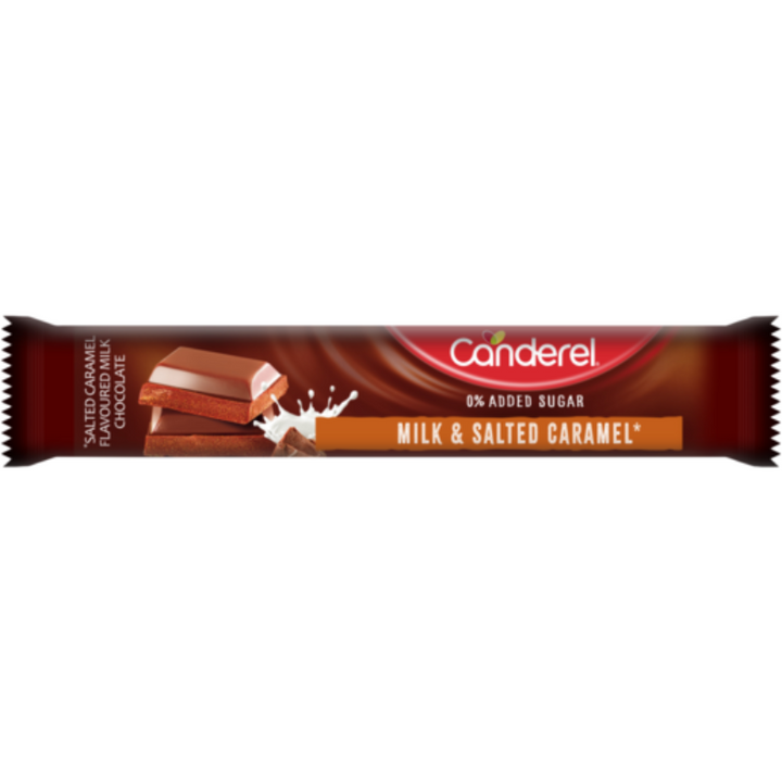 Canderel Chocolate with Milk & Salted Caramel 30 g