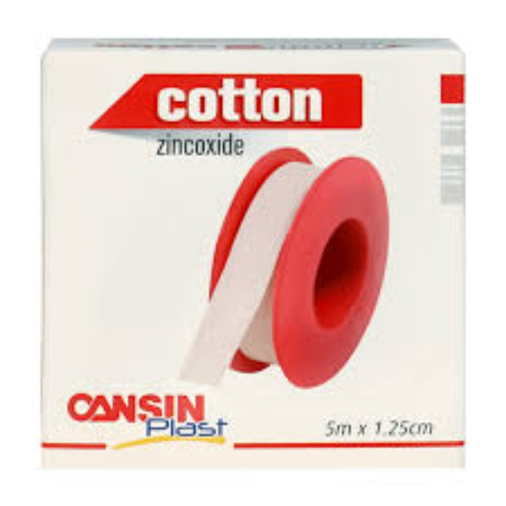 Cansinplast Cotton Plaster 5mx1.25cm 127