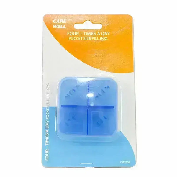 Care Well 4 In 1 Pill Container CW208