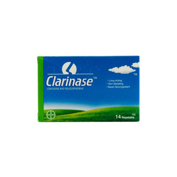 Clarinase Repetab 14 Tabs