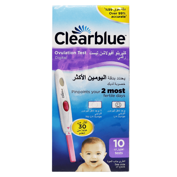 Clearblue Digital Ovulation Test 10's