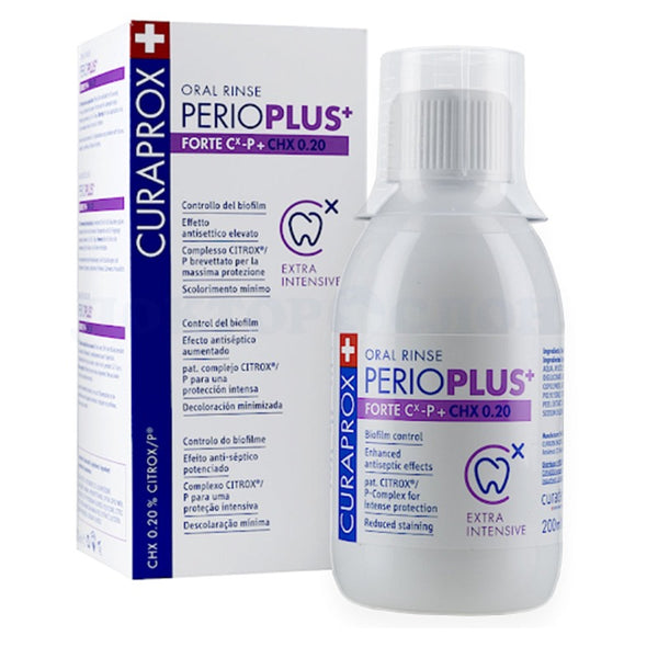 Curaprox Perio Plus Forte Mouthwash 200 ml Cura 116