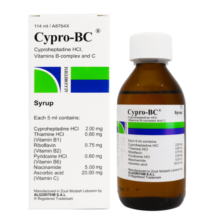 Cypro Bc Syrup 114Ml