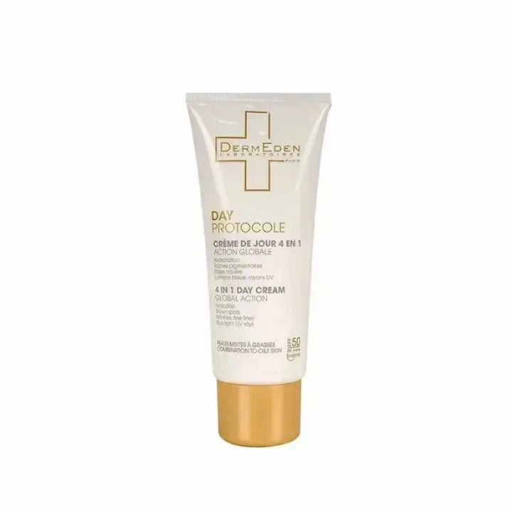 Derm Eden Day Protocole 4 In 1 Day Cream 50 ml Dry Skin