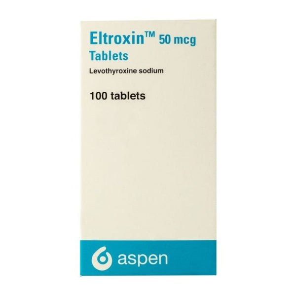 Eltroxin 50mcg 100 Tablets