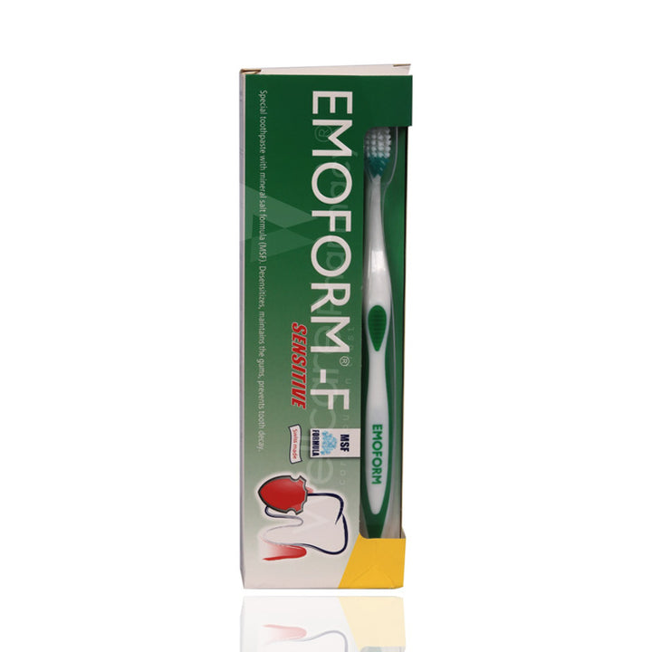 Emoform F Sensitive Toothbrush Green