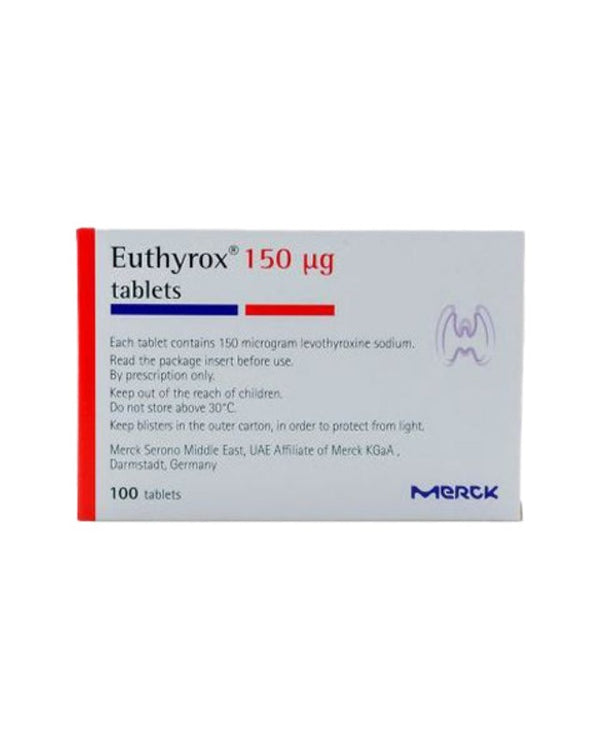 Euthyrox 150Mcg Tabs 100's