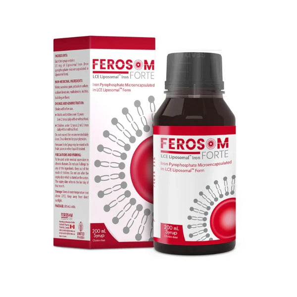 Ferosom Forte Syrup 200 ml