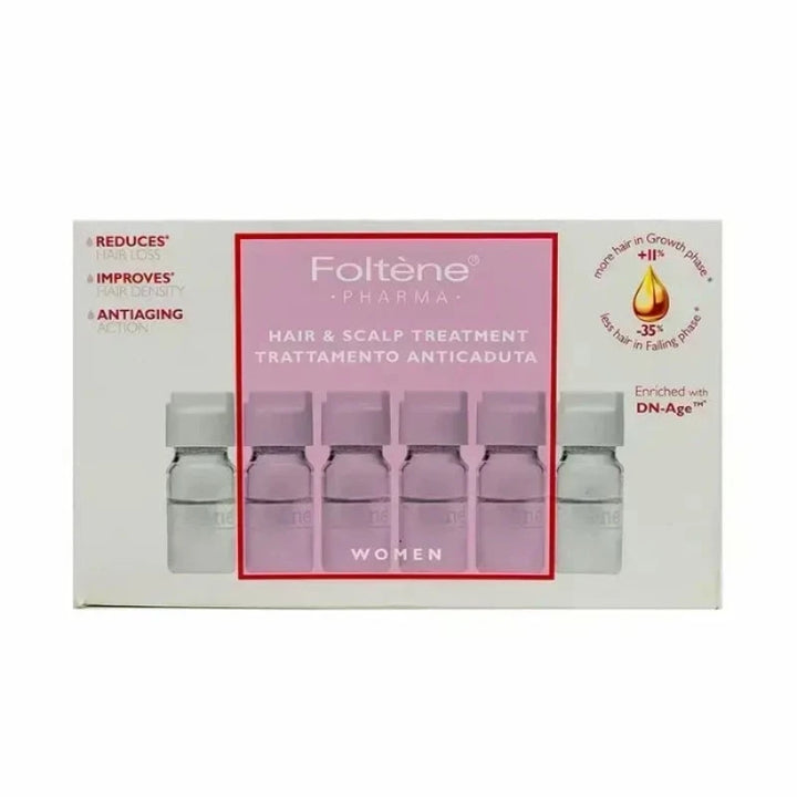 Foltene Hair &amp; Scalp Treatment For Men 12 Vials x 6 ml