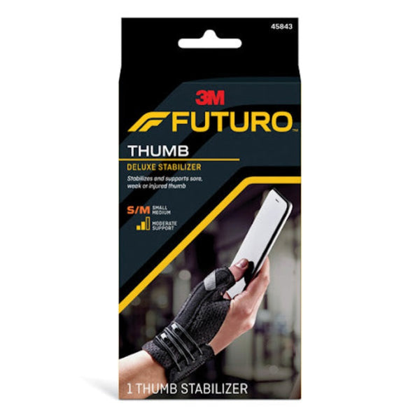 Futuro Thumb Deluxe Stabilizer Black S/M 45843