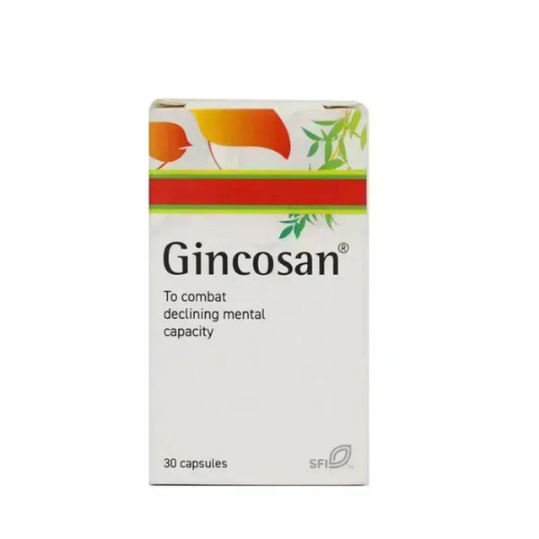 Gincosan Capsules 30'S