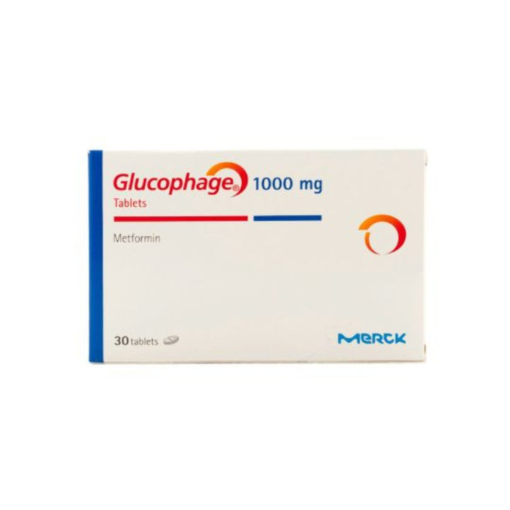 Glucophage 1000 Mg 30 Tablets