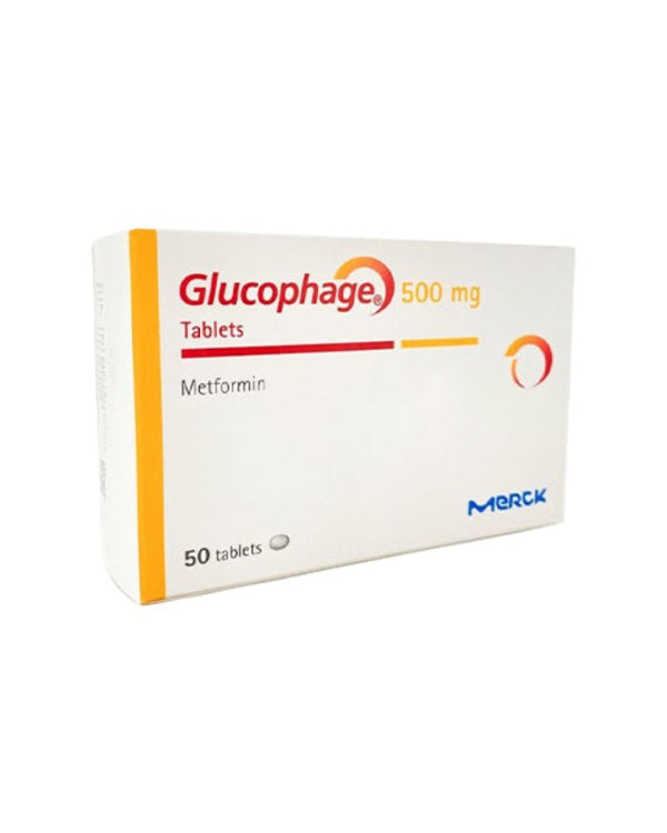 Glucophage 500 Mg 50 Tablets