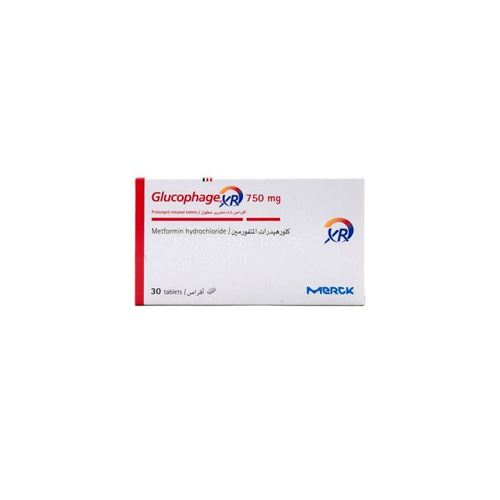 Glucophage XR 750Mg 30 Tablets