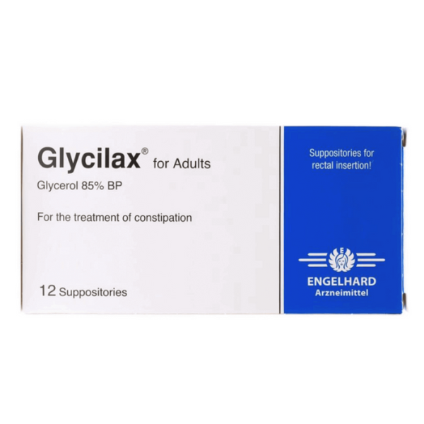 Glycilax Adult Suppositor.12's