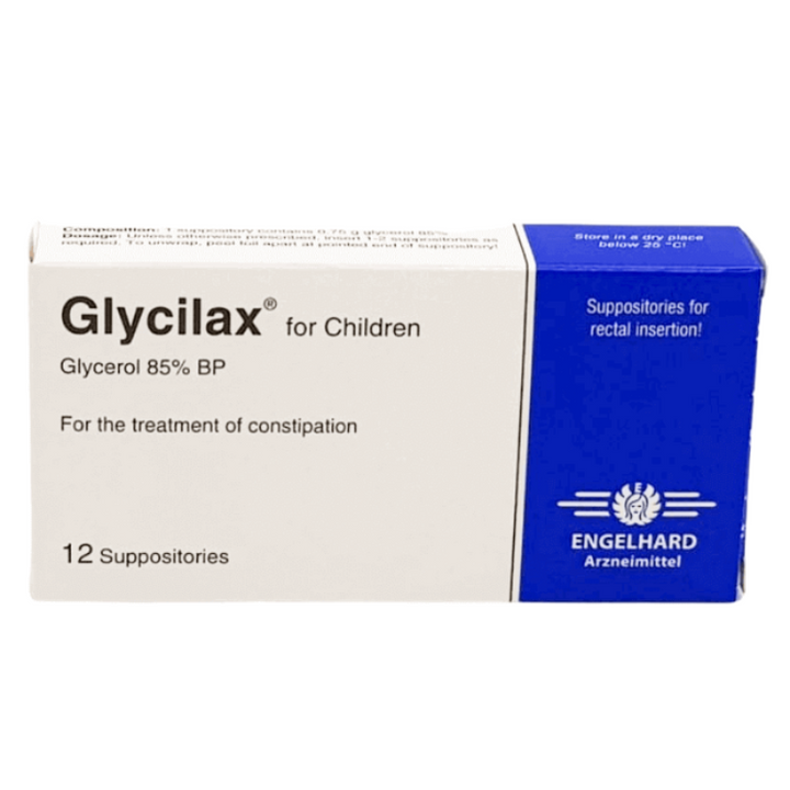 Glycilax Child Suppositor 12's