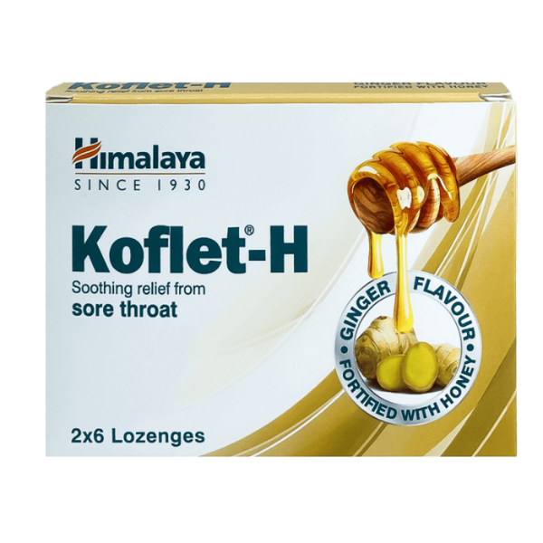 Himalaya Koflet-H Lozenges Ginger 12'S