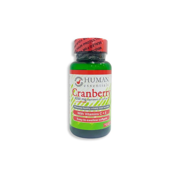 Human Essentials Cranberry 4200 mg 100 Softgels