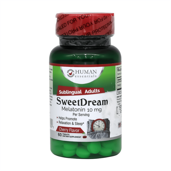 Human Essentials Sweet Dream Melatonin 10 mg Tabs 60'S