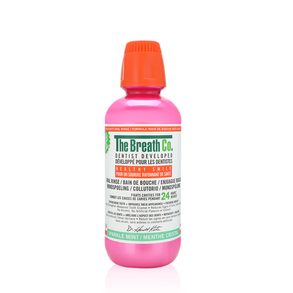 Healthy Smile Oral Rinse - 500ml - Mint Pink