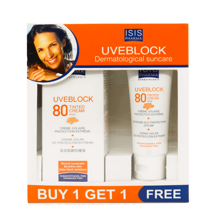 ISIS Uveblock SPF 80 Tinted Cream Offer