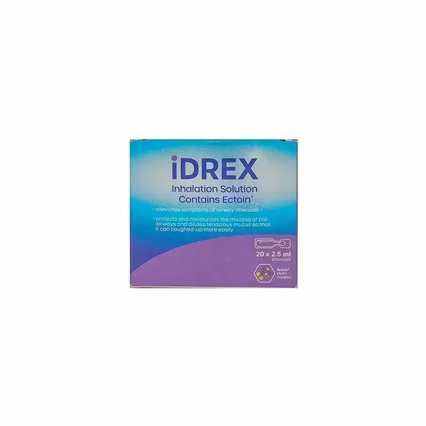 Idrex Inhalation Solution 2.5 ml X 20 Ampoules