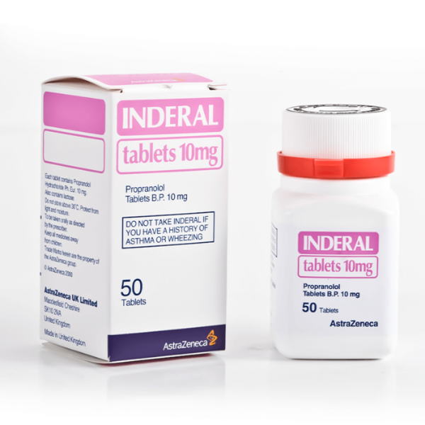 Inderal 10Mg Tablets 50 Tab