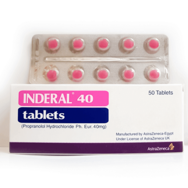 Inderal 40Mg Tablets 50 Tab